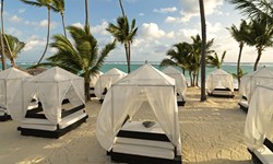Ocean Blue & Sand Wedding Venue