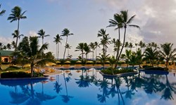 Ocean Blue & Sand Wedding Venue