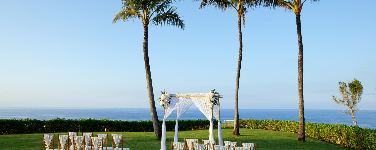Westin Princeville Ocean Resort Villas Wedding Venue